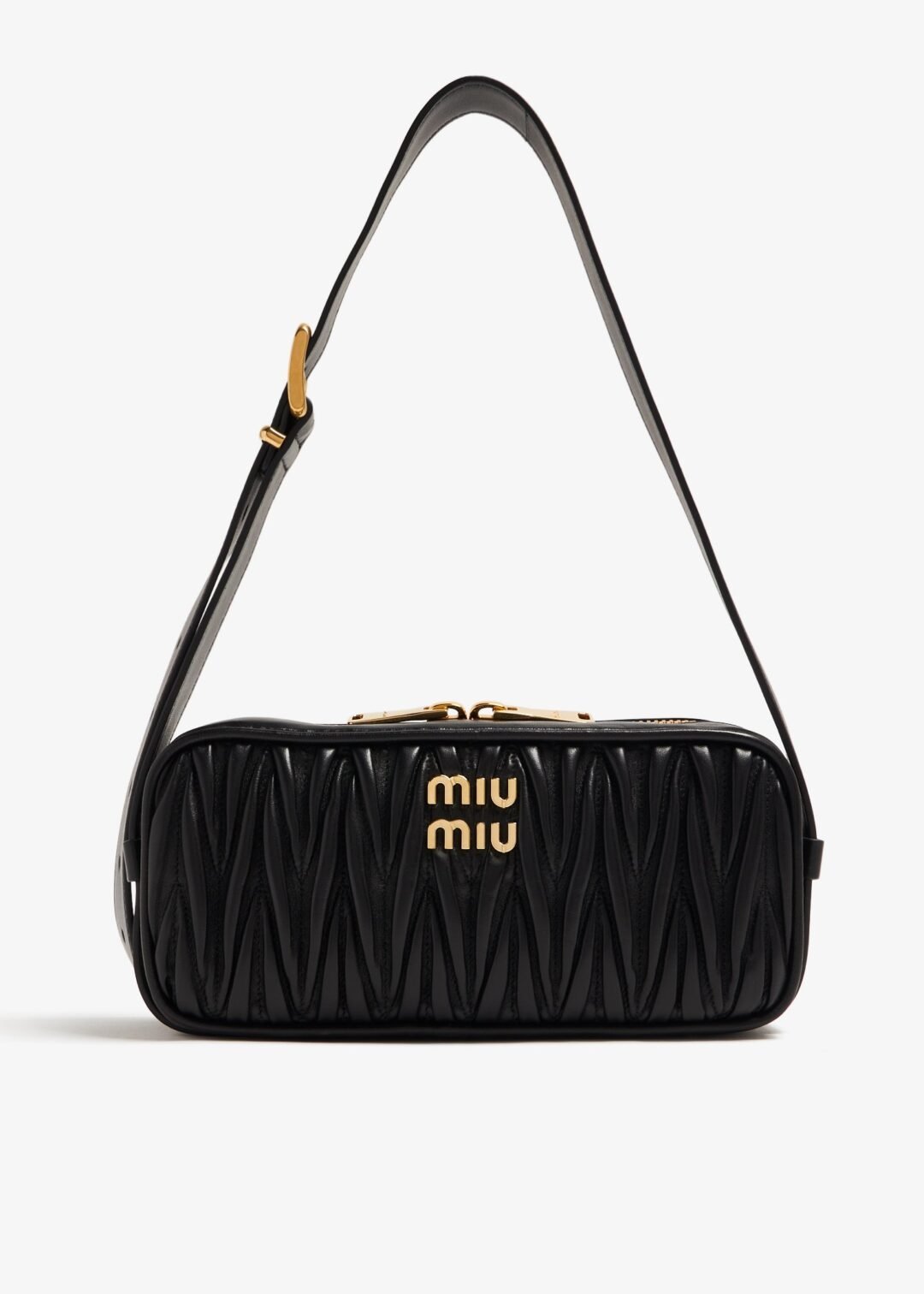 Miu Miu matelassé leather tote bag
