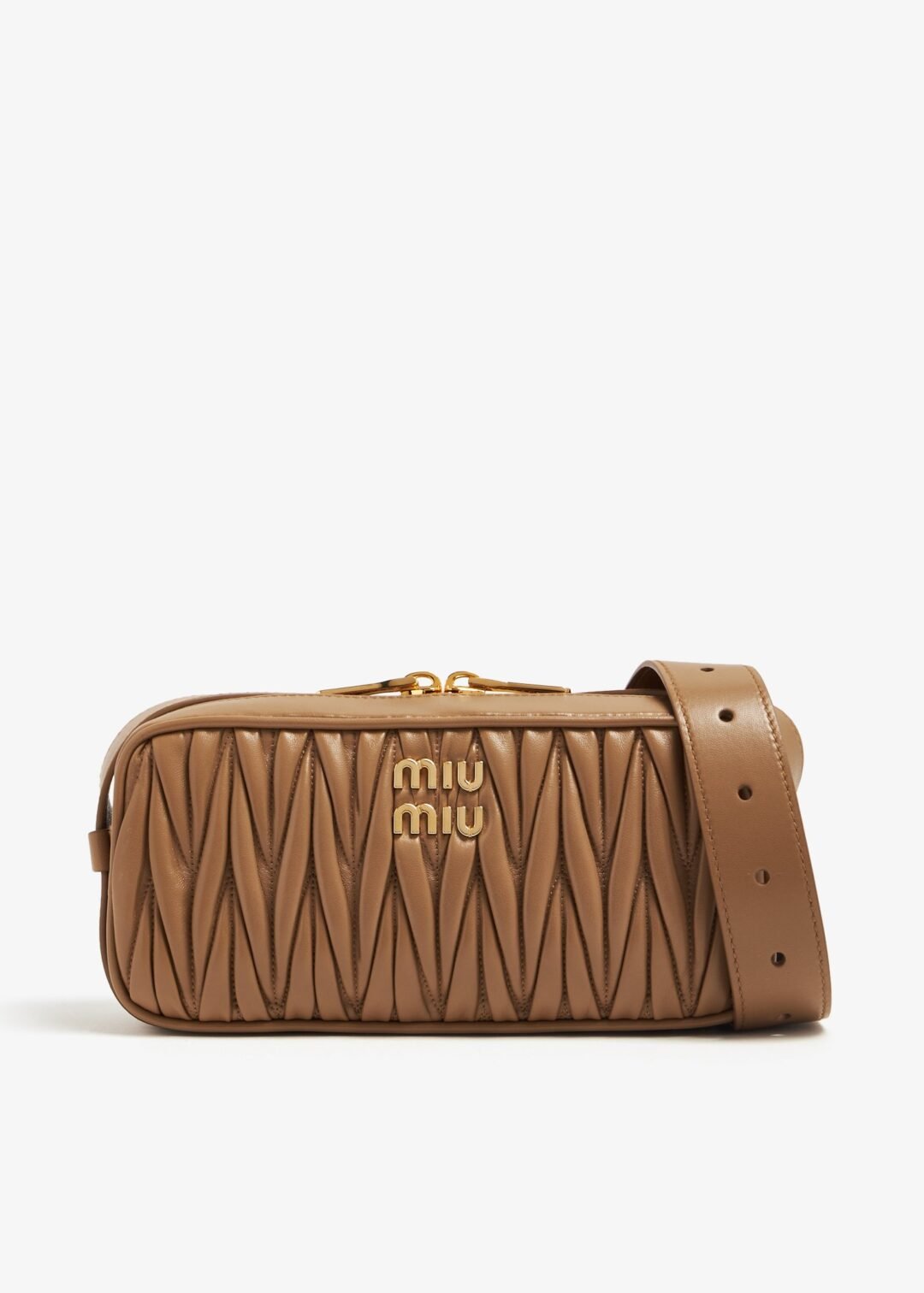 Miu Miu matelassé leather tote bag