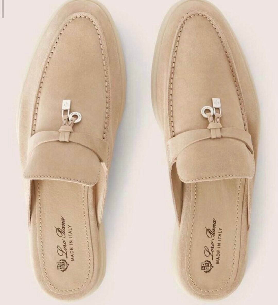 ⁦Loro piana Charms Walk Babouche⁩ - الصورة ⁦3⁩