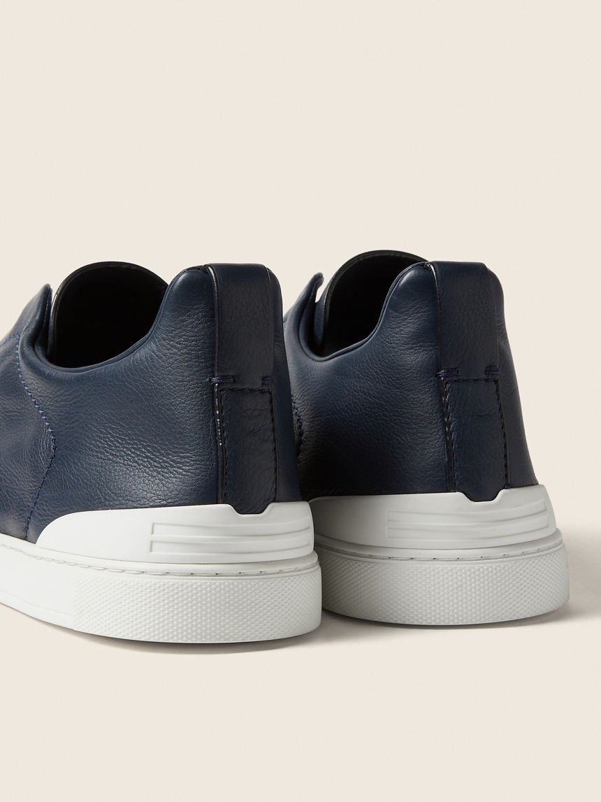 Zegna BLUE TRIPLE STITCH™ SECONDSKIN SNEAKERS - الصورة 3