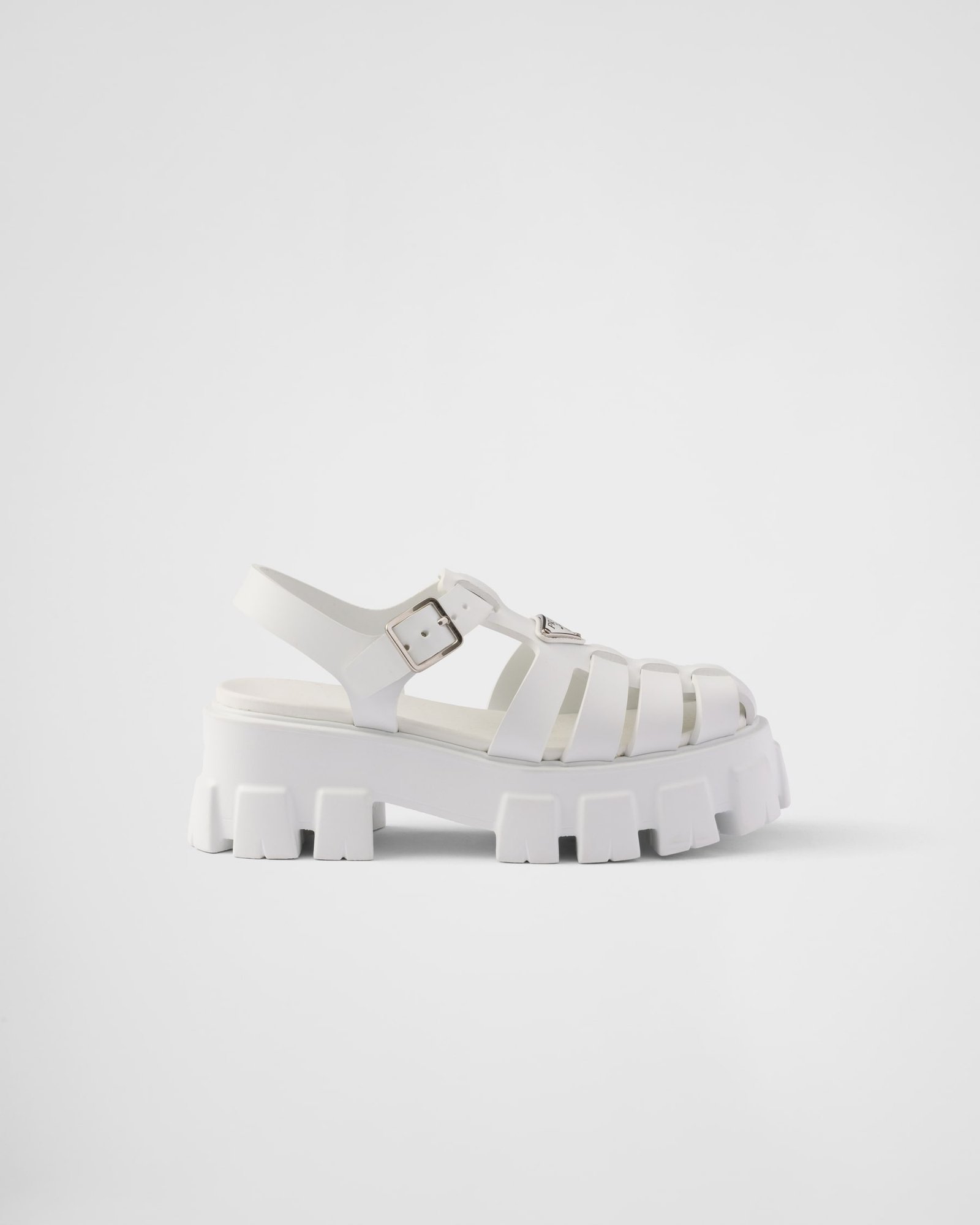 Prada Monolith foam rubber sandals - الصورة 3