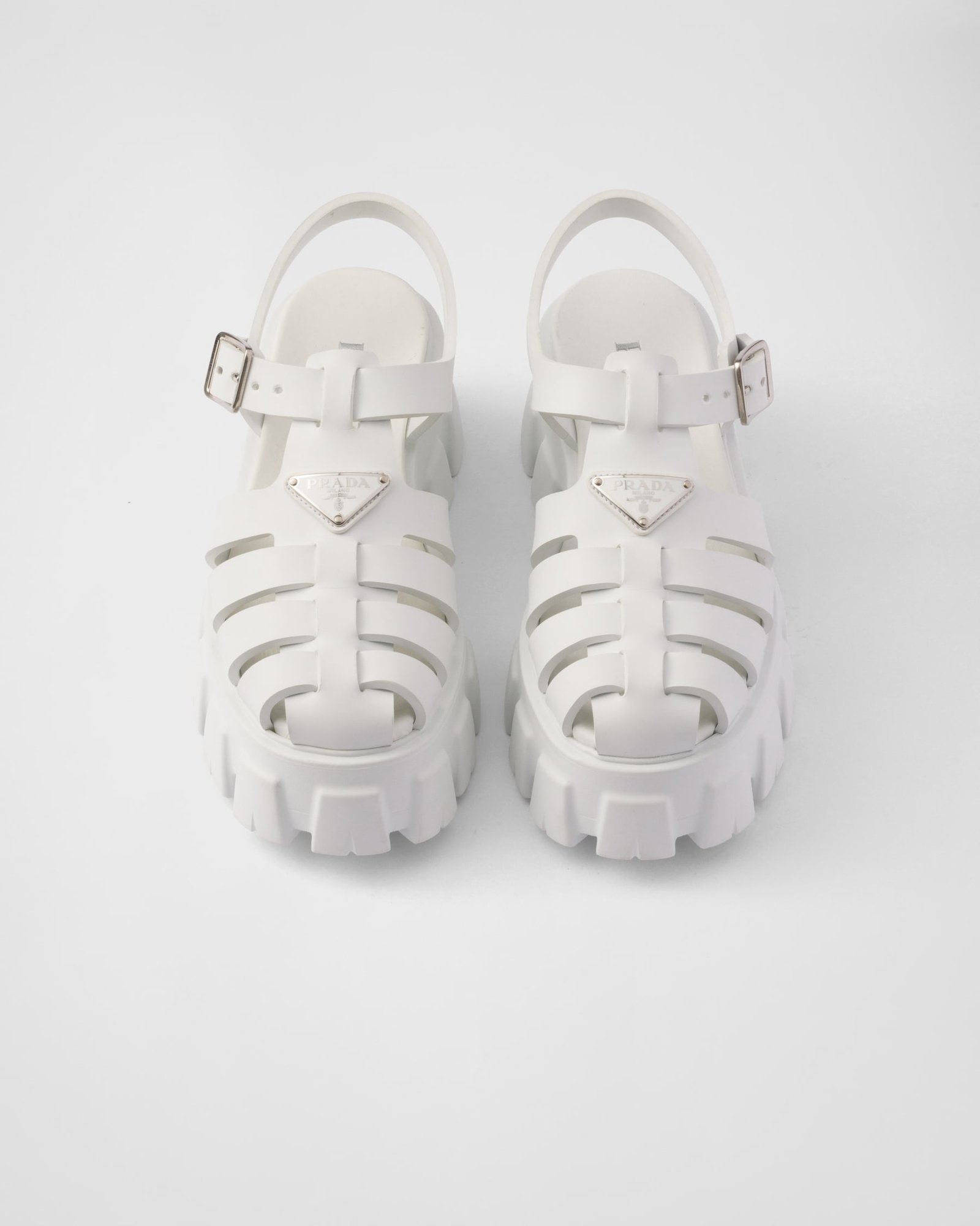 Prada Monolith foam rubber sandals - الصورة 4