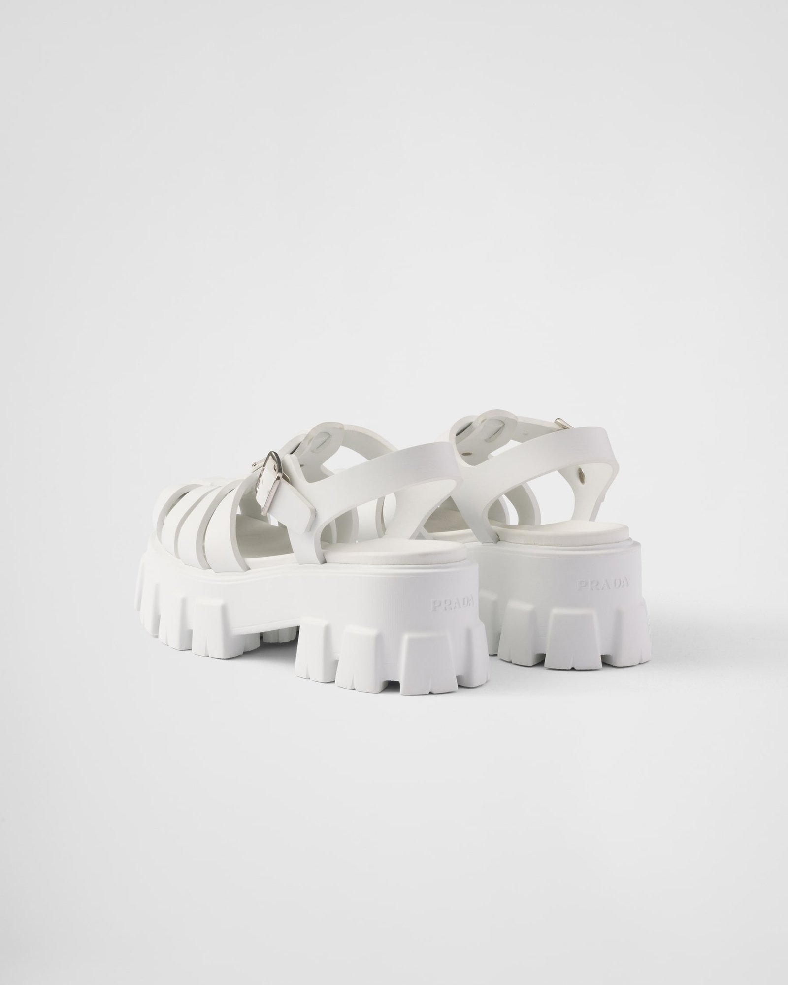 Prada Monolith foam rubber sandals - الصورة 5